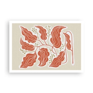 Pôster - Folclórico e coral - 100x70 cm