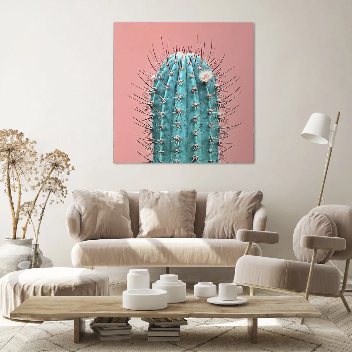 Quadro em tela - Apenas olhe - 60x60 cm
