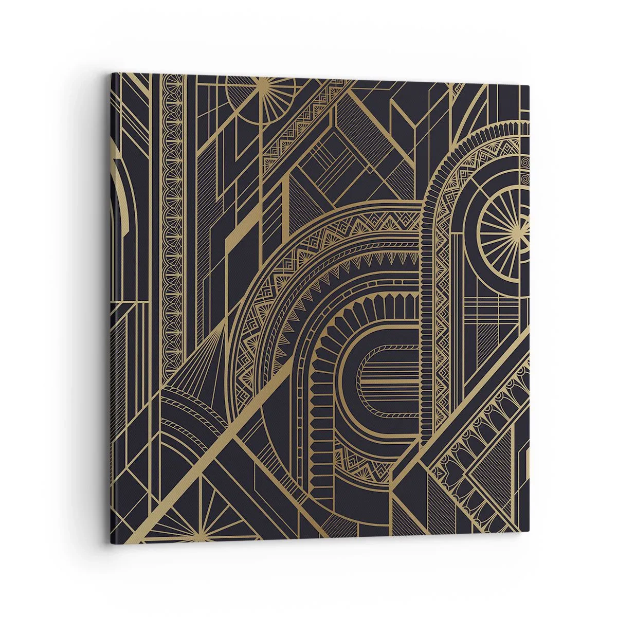 Quadro em tela - Conceitos, ideias, planos - 70x70 cm