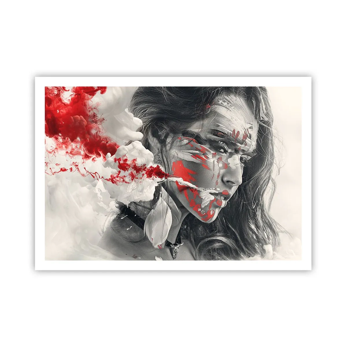 Pôster - Nos fumos do absurdo - 100x70 cm