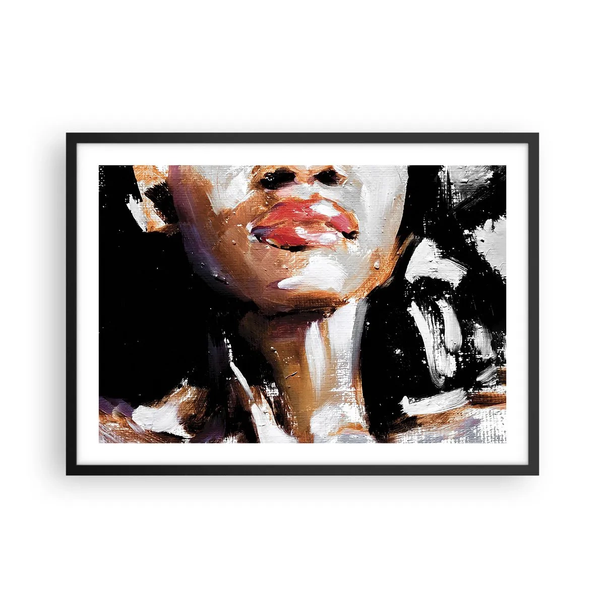 Pôster com moldura preta - Orgulho sem preconceitos - 70x50 cm