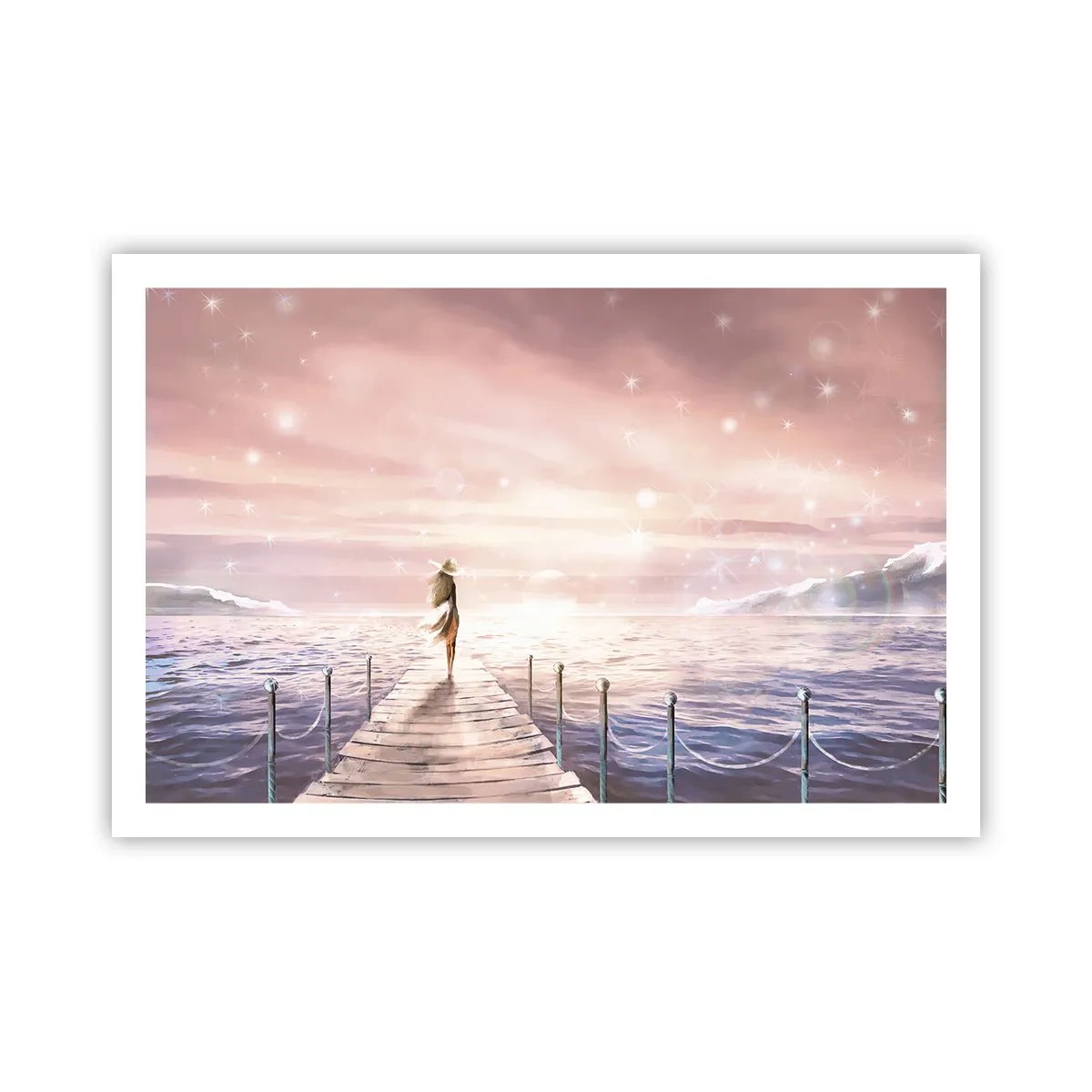 Pôster - À luz de um sonho - 91x61 cm