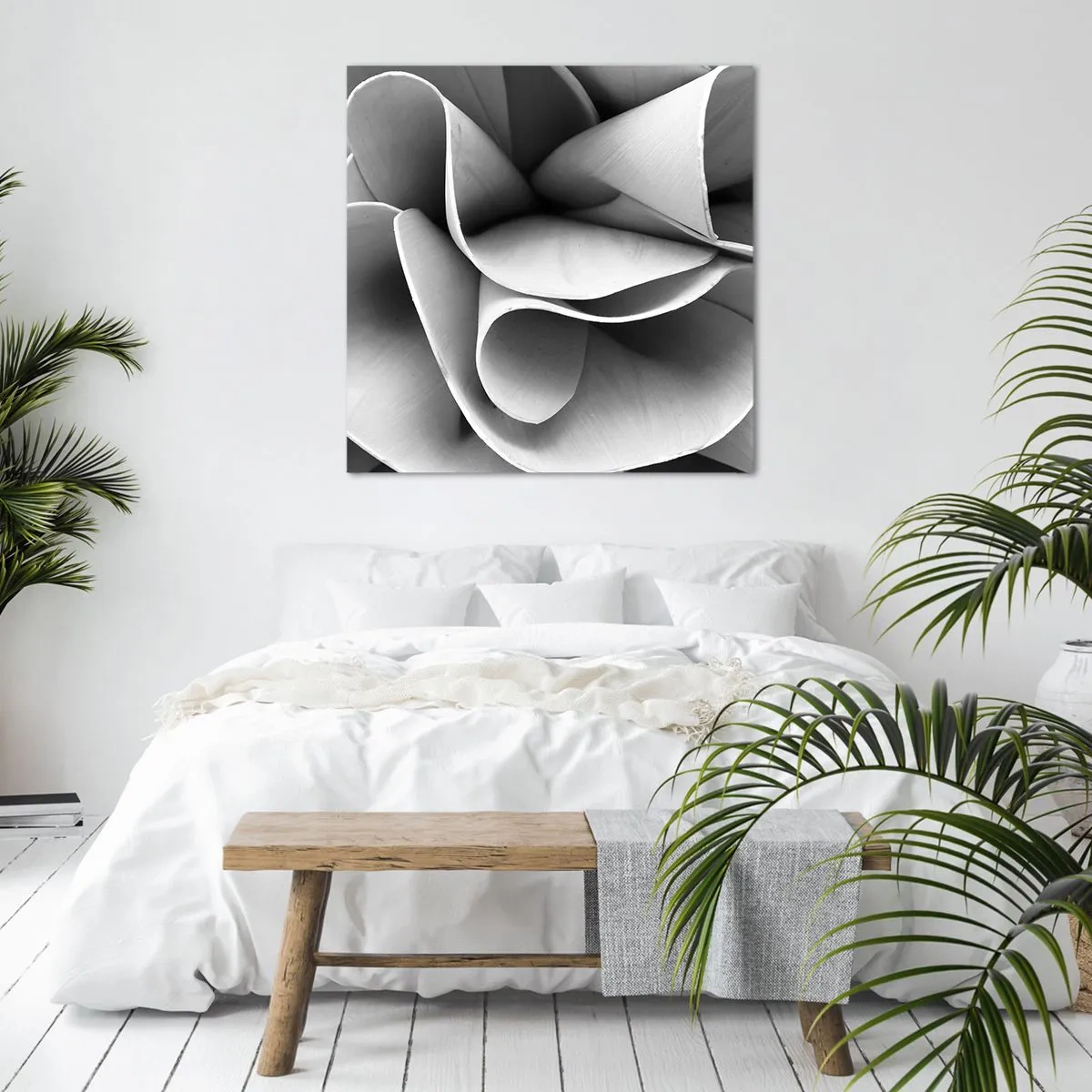 Quadro em tela - Acontece no espaço - 50x50 cm