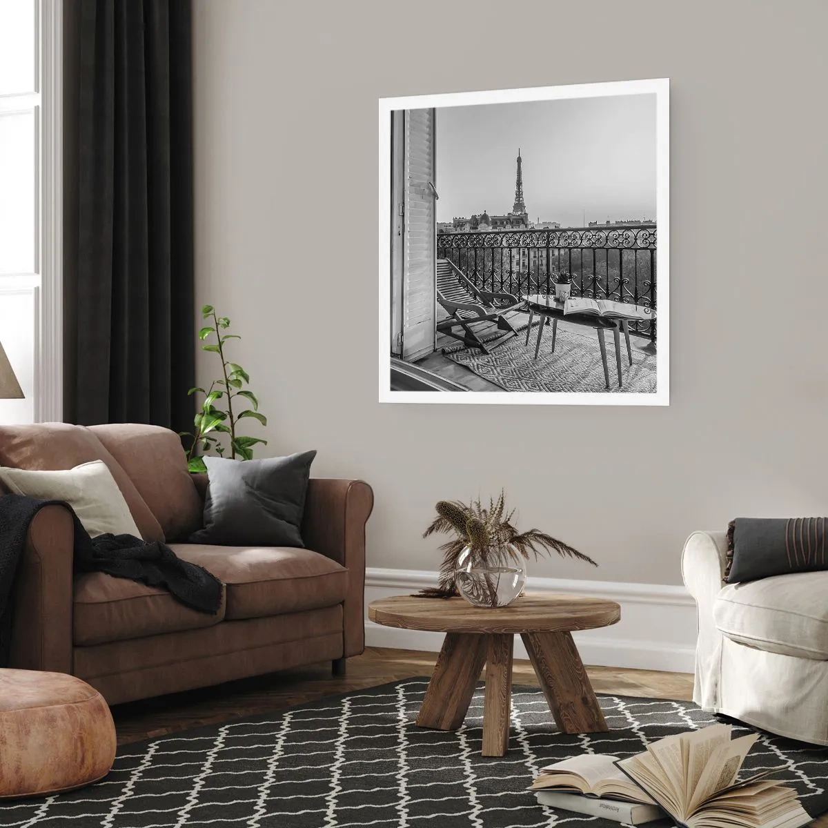 Pôster - Tarde de Paris - 60x60 cm