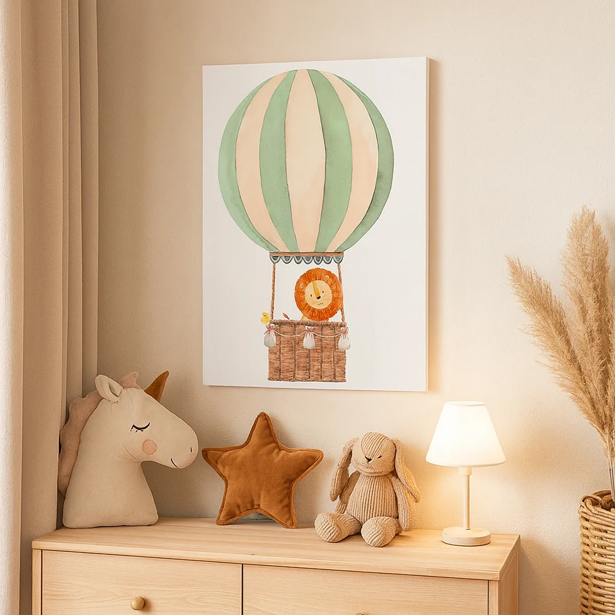 Quadro em tela - As viagens de Leon - 50x70 cm