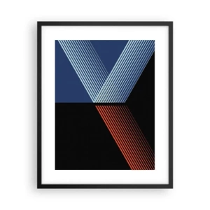 Pôster com moldura preta - Uma história simples - 40x50 cm