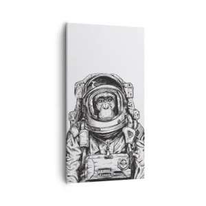 Quadro em tela - Evolução alternativa - 55x100 cm