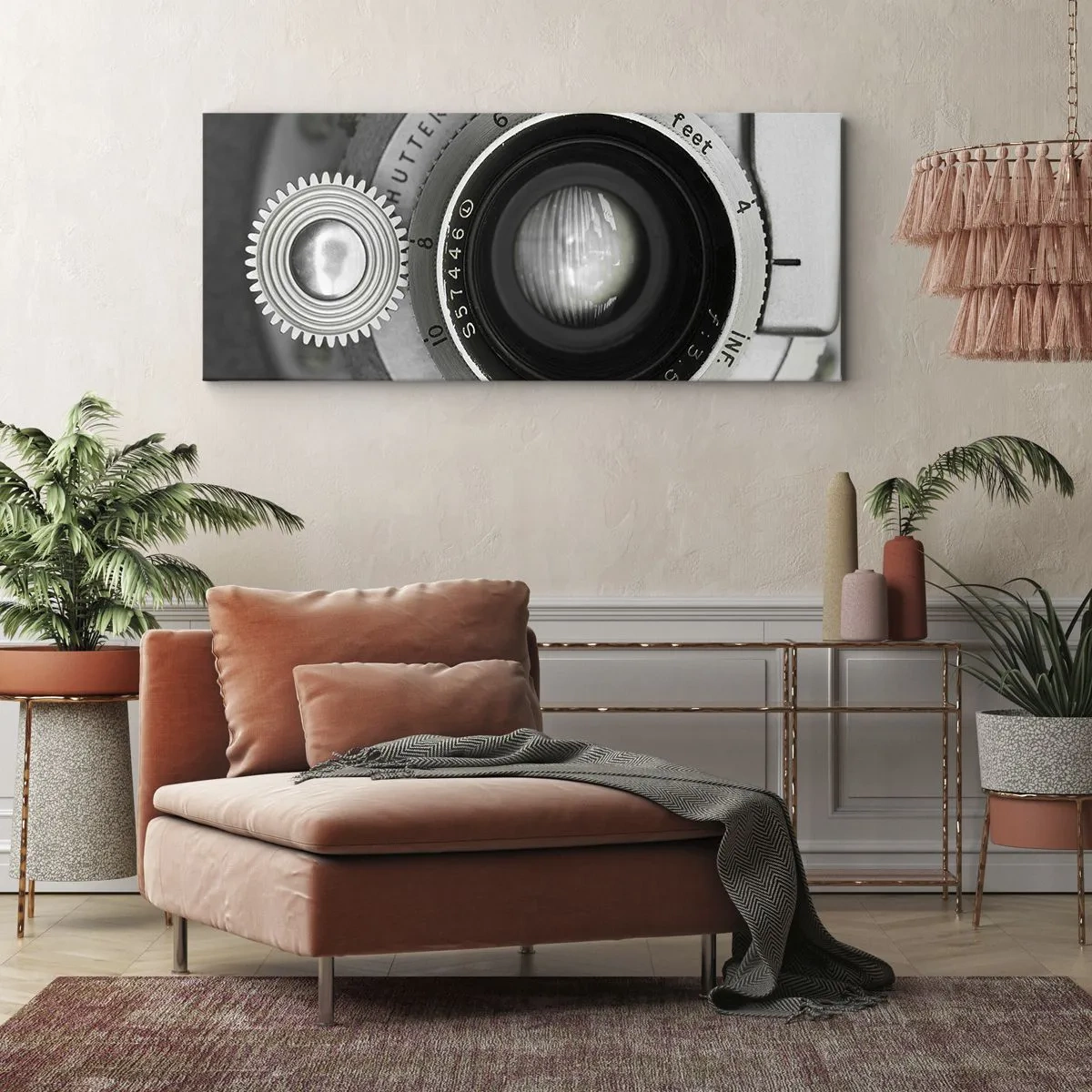 Quadro em tela - Uma história sobre Hollywood - 100x40 cm