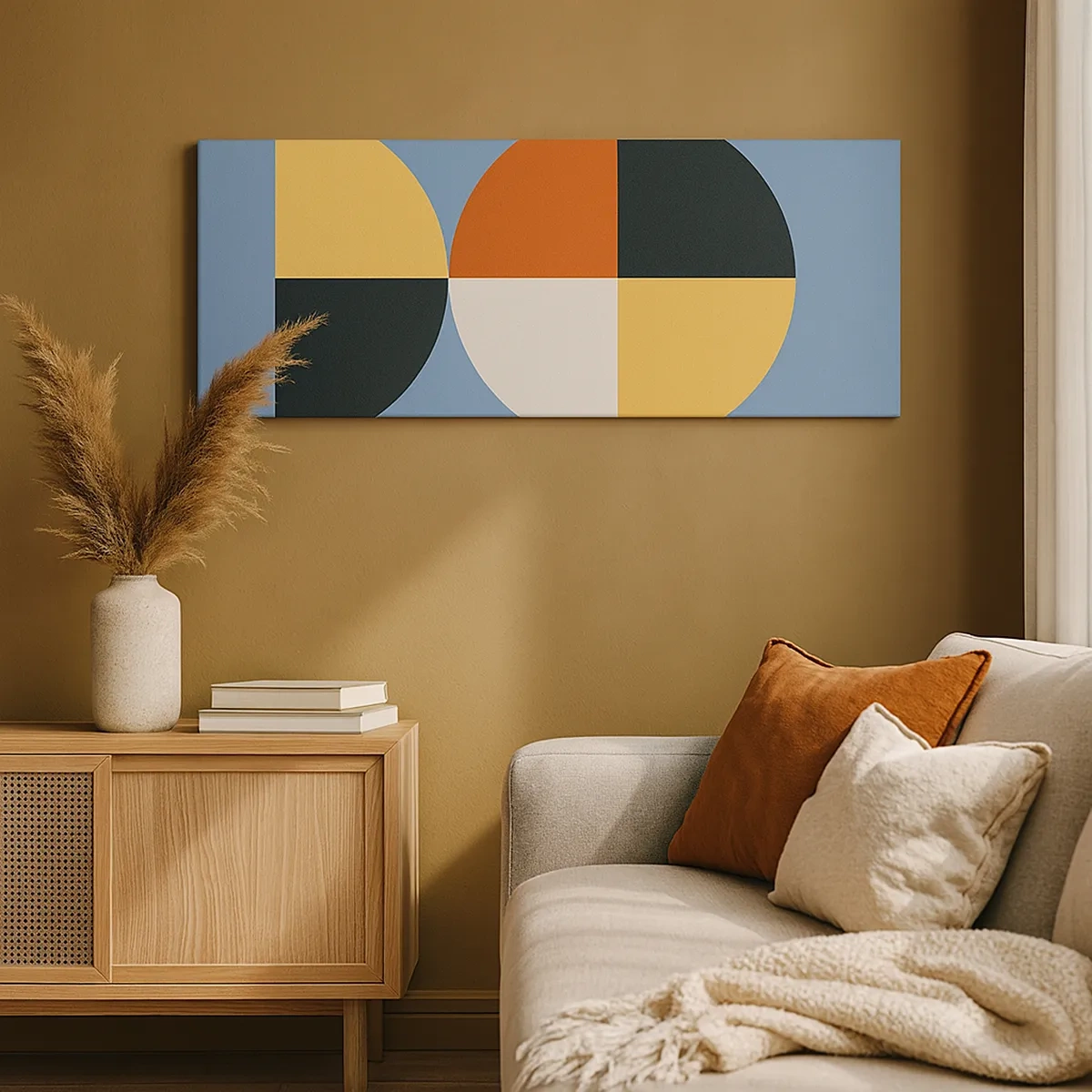 Quadro em tela - Verja e conte - 30x30 cm