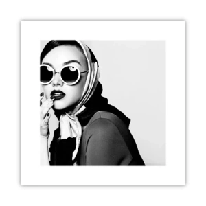 Pôster - Saudações dos anos 60 - 30x30 cm