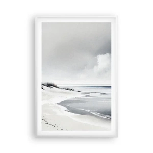 Pôster em moldura branca - Juntos para sempre - 61x91 cm