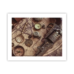 Pôster - A aventura nos chama - 50x40 cm