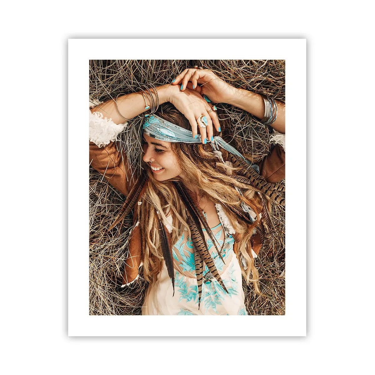 Pôster - A caminho do verão do amor - 40x50 cm