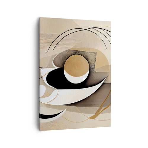 Quadro em tela - Composição: a essência da palavra - 50x70 cm