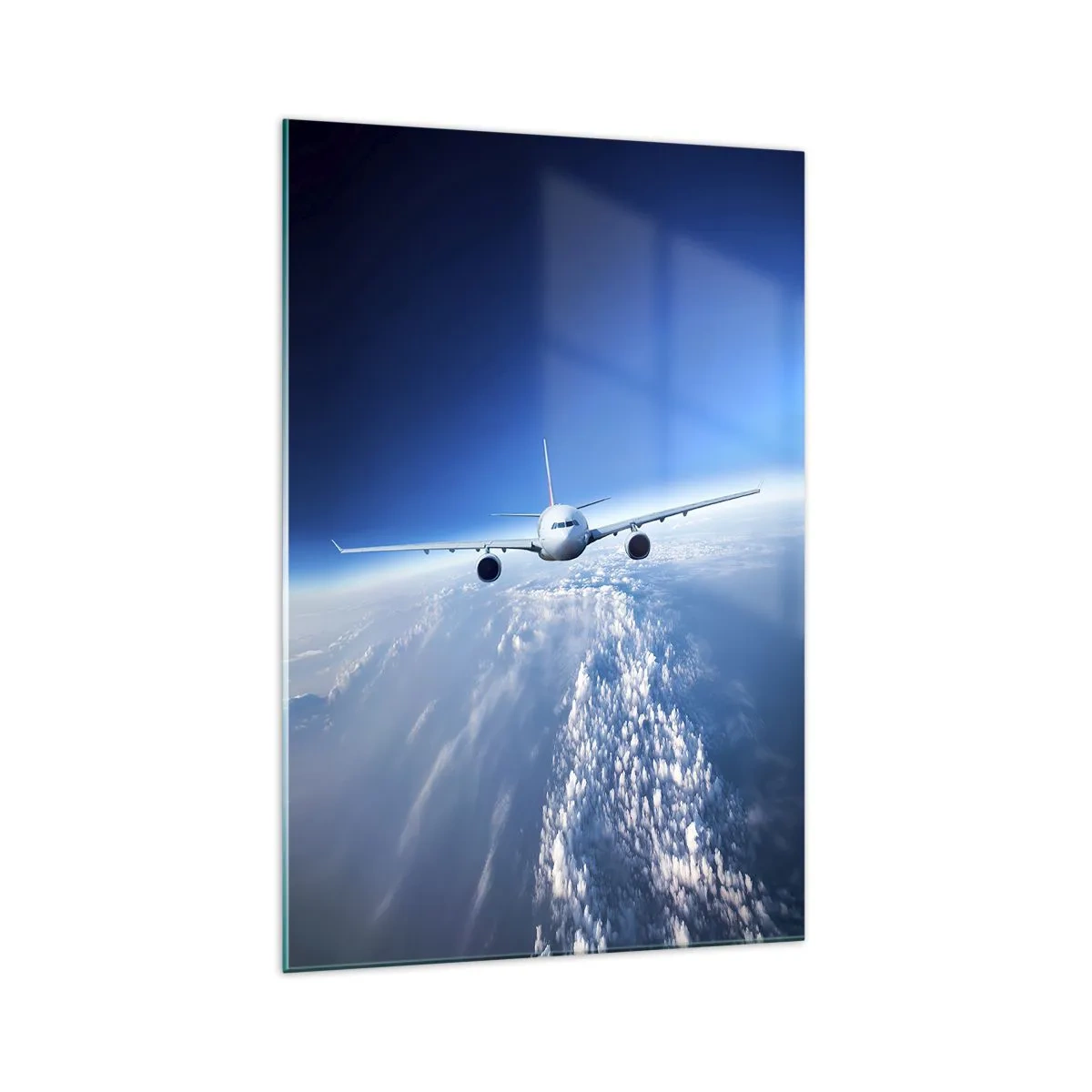 Quadro em vidro - Vou porque quero - 70x100 cm