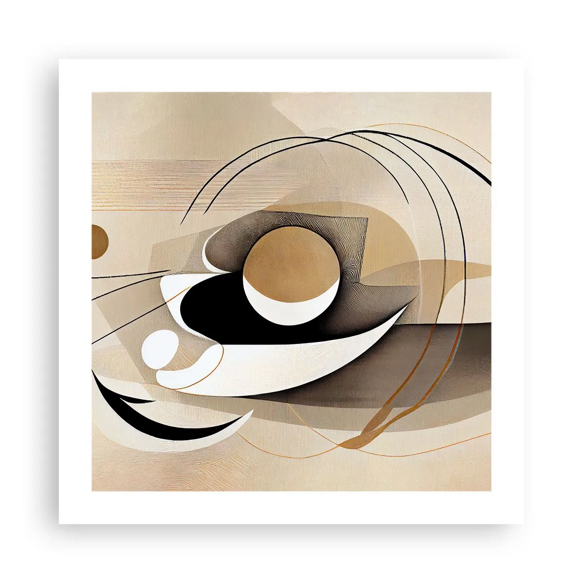 Pôster - Composição: a essência da palavra - 50x50 cm