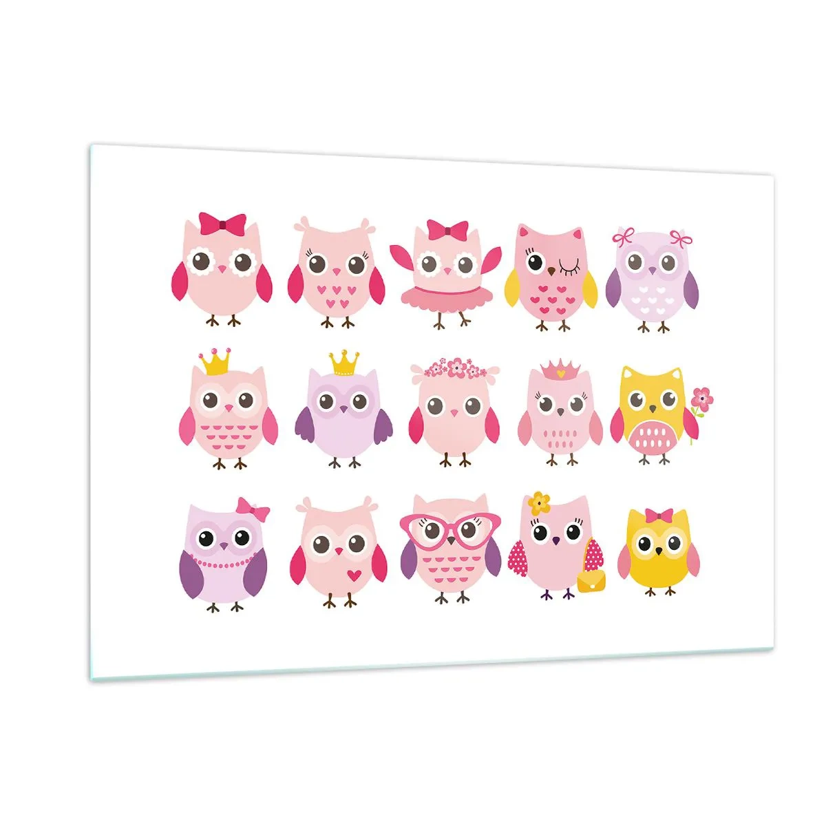 Quadro em vidro - Um mais doce que o outro - 120x80 cm