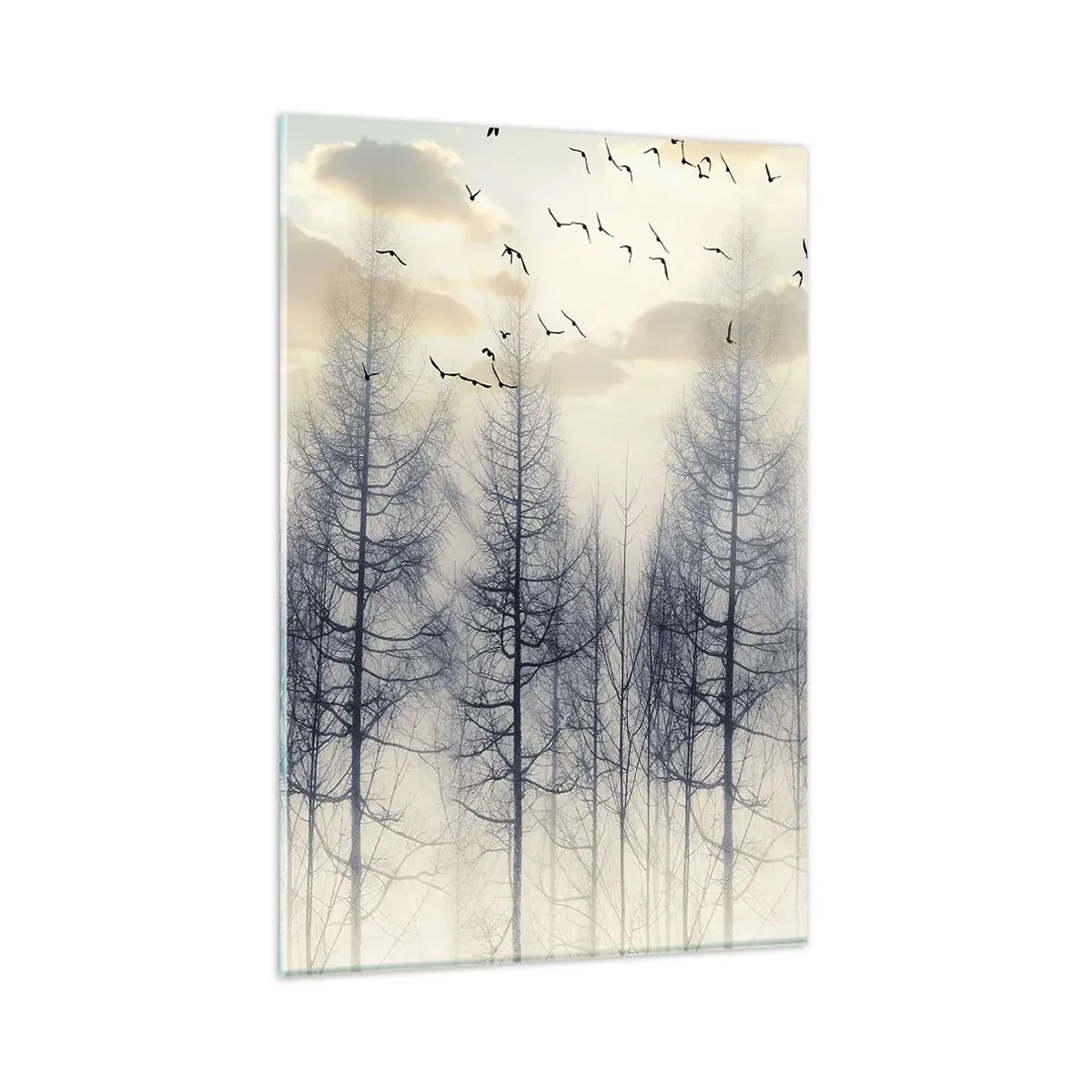 Quadro em vidro - Espíritos florestais - 80x120 cm