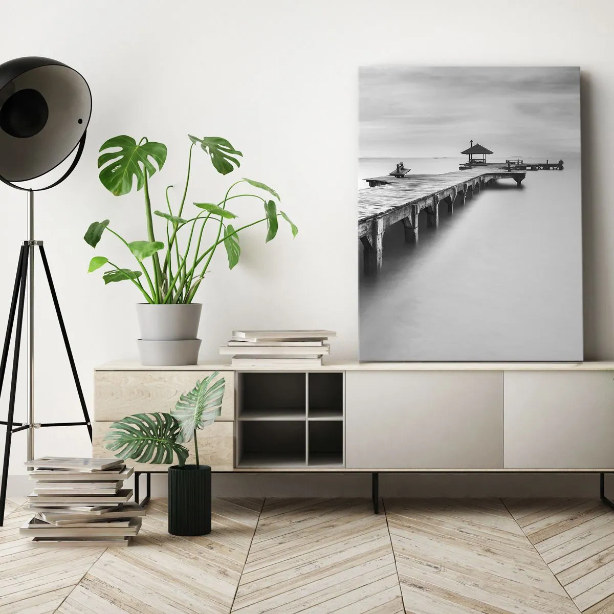 Quadro em tela - Para longe - 50x70 cm