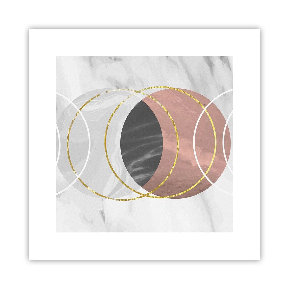 Pôster - Música das esferas - 30x30 cm