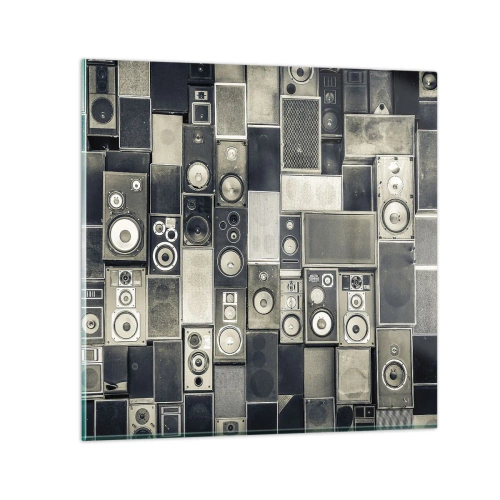 Quadro em vidro - Está tudo bem - 30x30 cm