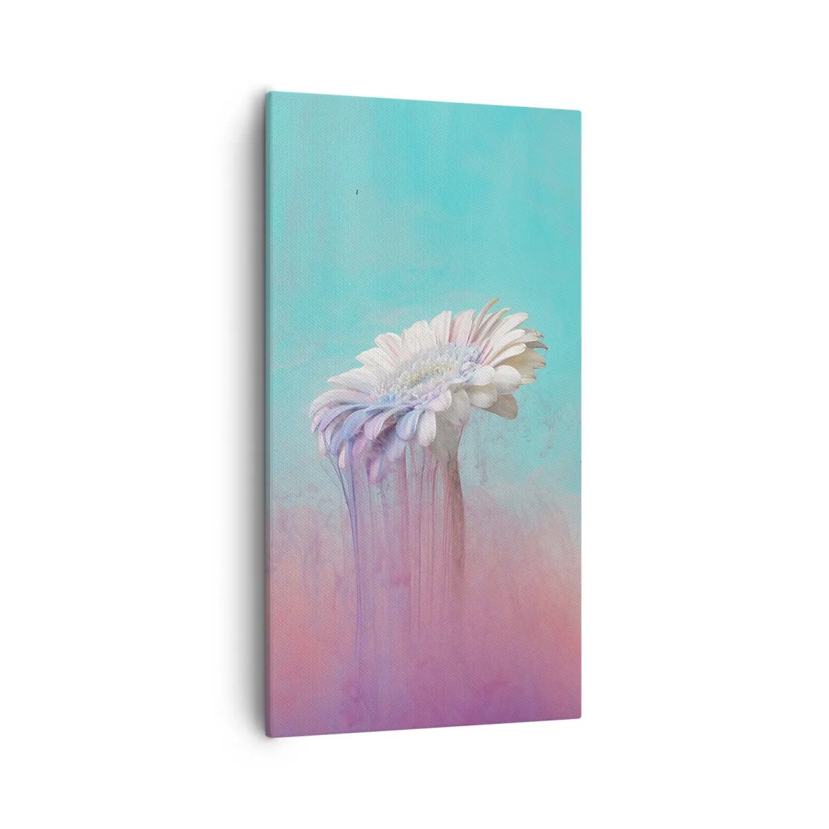 Quadro em tela - O submundo das flores - 55x100 cm