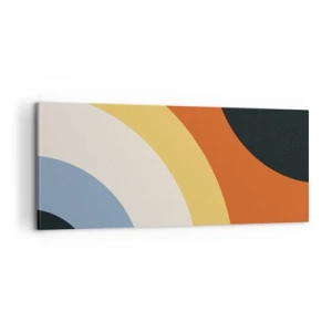 Quadro em tela - Um para o outro - 100x40 cm