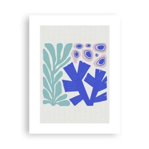 Pôster - Jardim subaquático - 30x40 cm