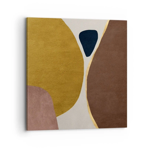 Quadro em tela - Abstração – um lugar no espaço - 70x70 cm