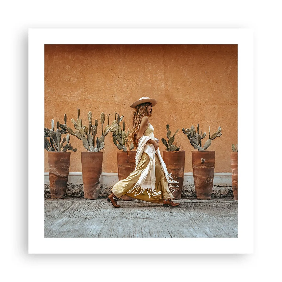 Pôster - Estilo hippie - 50x50 cm