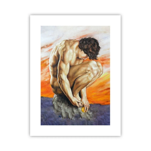 Pôster - Imerso em si mesmo - 30x40 cm