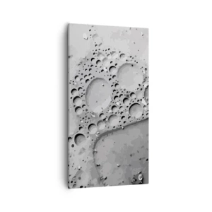 Quadro em tela - Vestígio de espuma - 55x100 cm