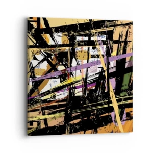 Quadro em tela - Corte afiado - 40x40 cm