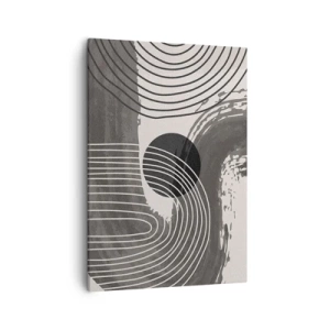 Quadro em tela - O oval vence - 50x70 cm