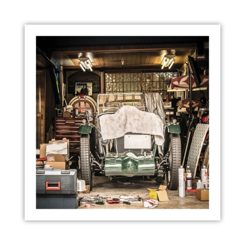 Pôster - De volta ao passado - 60x60 cm