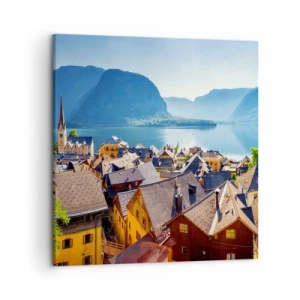 Quadro em tela - Não poderia ser mais pitoresco - 50x50 cm
