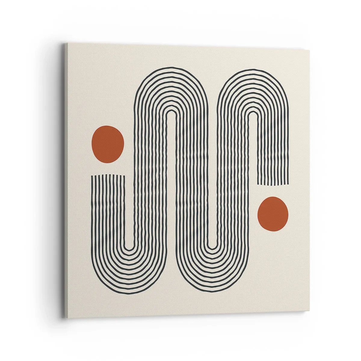 Quadro em tela - Do início ao fim - 70x70 cm