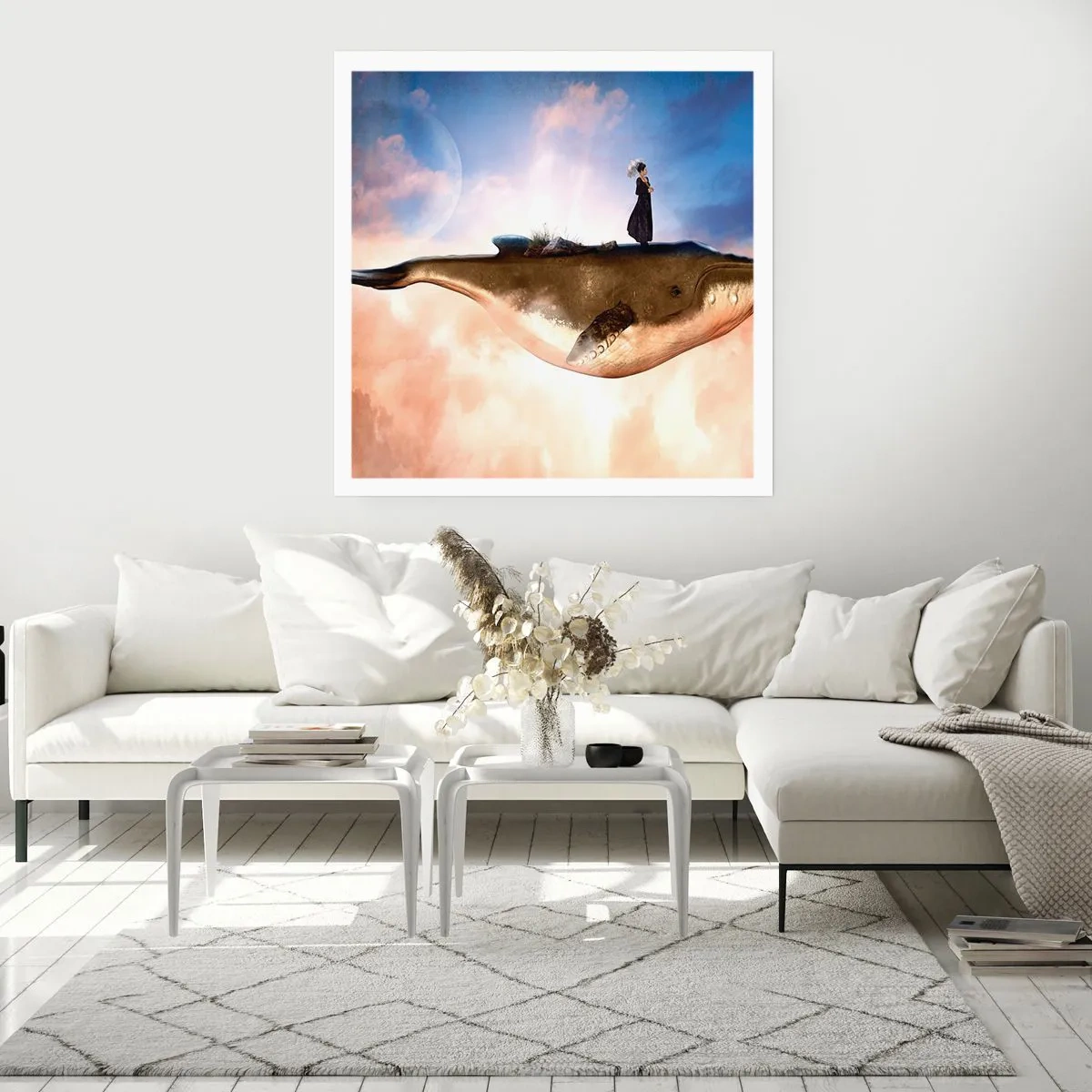 Pôster - Uma viagem surreal - 40x40 cm
