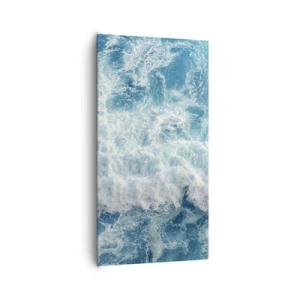 Quadro em tela - Alegremente e aos saltos - 65x120 cm