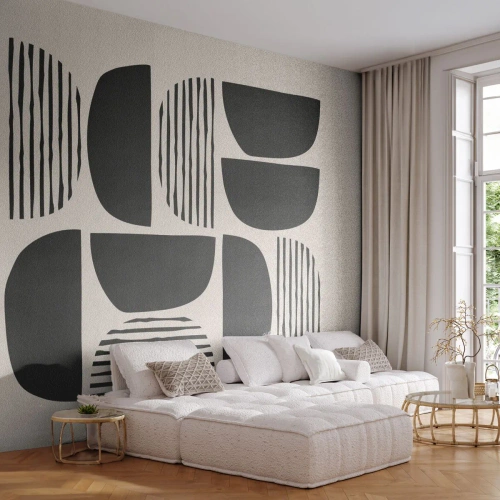 Papel de Parede Premium Canvas - Ofertas indiferentes - Boho, Pedaço, Minimalismo - 250x175 cm