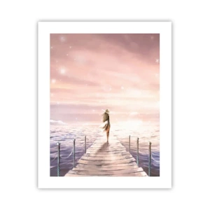 Pôster - À luz de um sonho - 40x50 cm