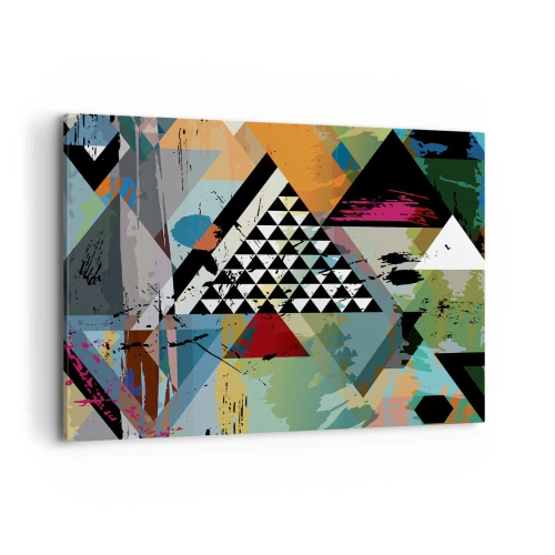 Quadro em tela - Como é simples - 120x80 cm