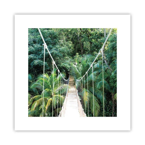 Pôster - Bem-vindo à selva! - 30x30 cm