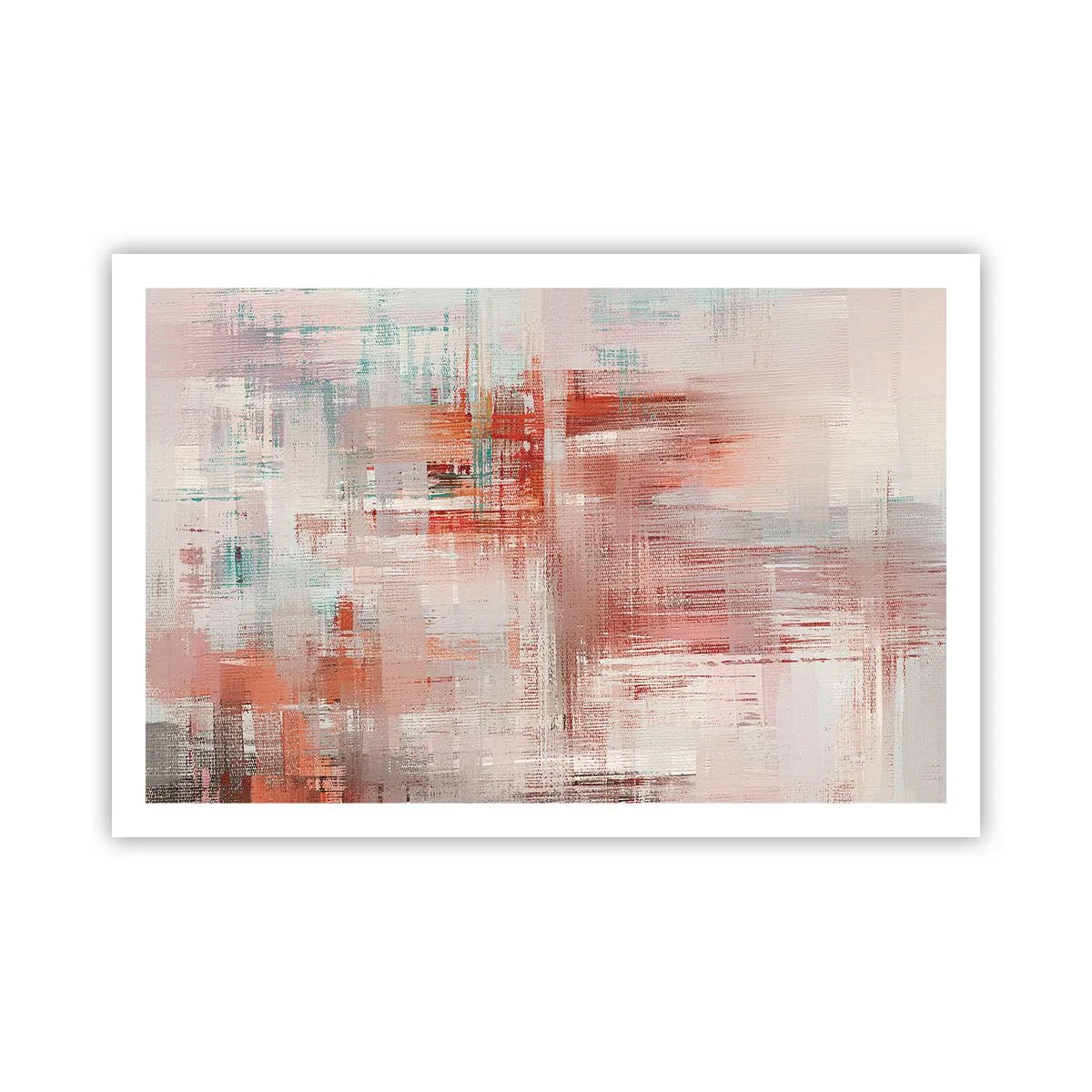 Pôster - Nebuloso. Mas rosa - 91x61 cm