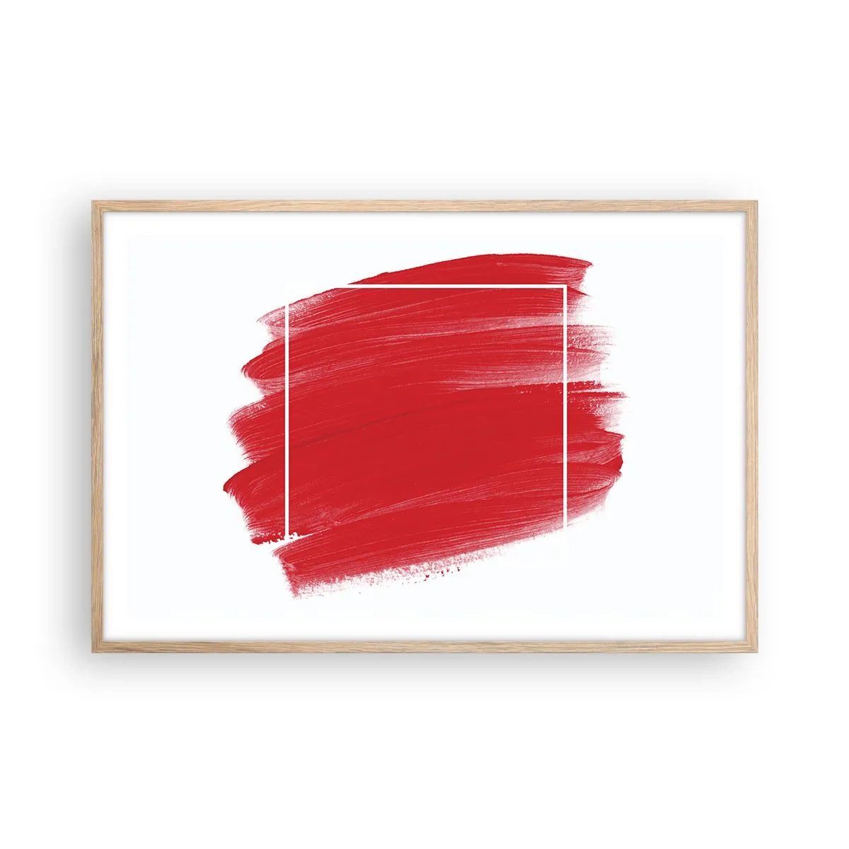 Pôster com moldura de carvalho claro - Fora do quadro - 91x61 cm