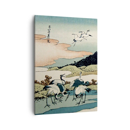 Quadro em tela - No espírito japonês - 50x70 cm
