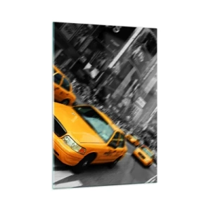 Quadro em vidro - Gotas de sol em Nova Iorque - 50x70 cm