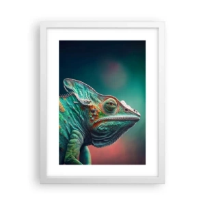 Pôster em moldura branca - Estás a ver-me? Isso não é bom… - 30x40 cm