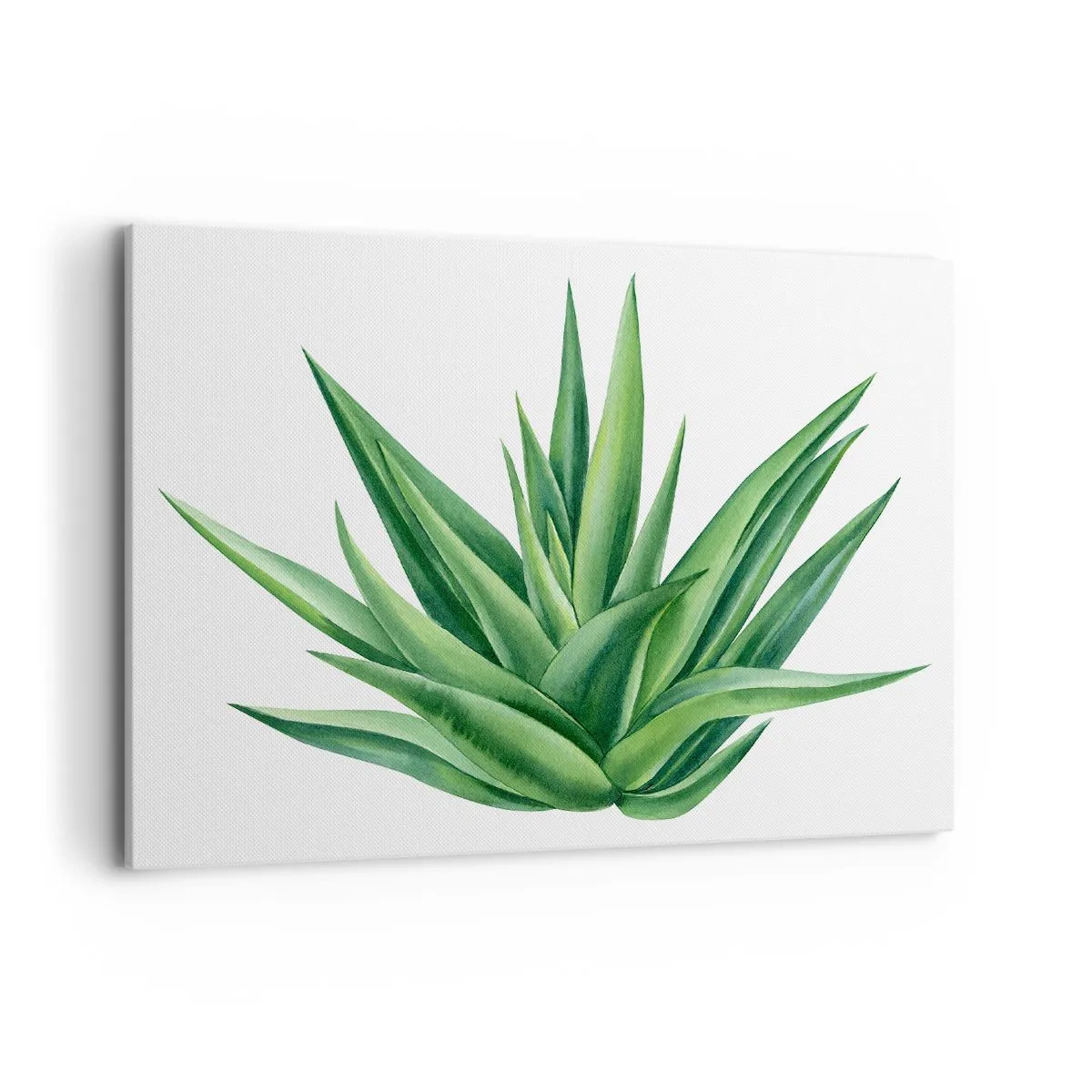 Quadro em tela - Verde – força – vida - 100x70 cm