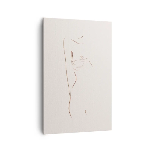 Quadro em tela - A forma do desejo - 80x120 cm